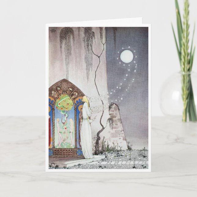 Kay Nielsen Pop! Aus dem Mond geflohen Karte (Vorderseite)