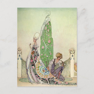 Kay Nielsen Prinzessin und der Gardener Postkarte