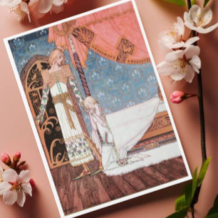 Kay Nielsen Sag mir dann den Weg und ich werde suc Karte