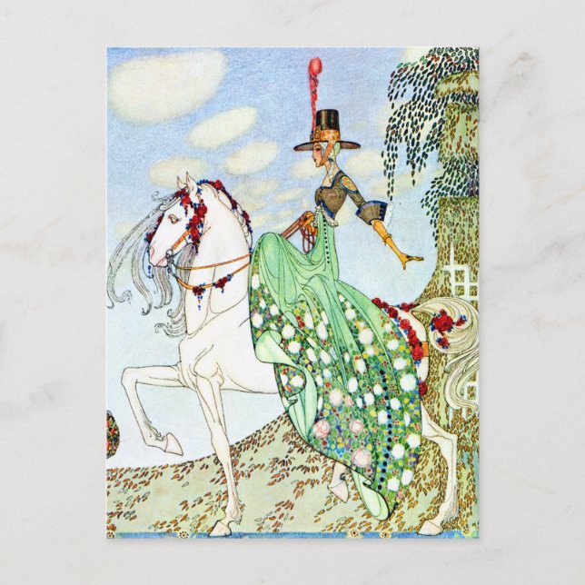 Kay Nielsens Prinzessin Minotte Fairy Tale Postkarte (Vorderseite)