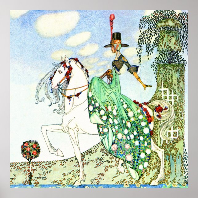 Kay Nielsens Prinzessin Minotte Poster (Vorne)