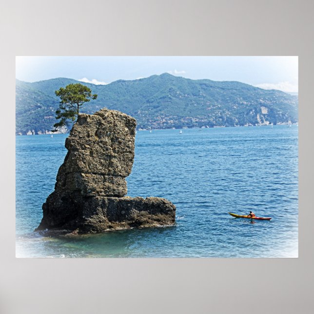 Kayak Adventures - Santa Margherita Ligure, Italie Poster (Vorne)