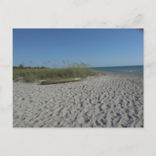 Kayak auf dem Sand wünscht, Sie wären hier Postkar Postkarte