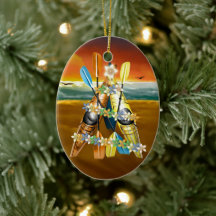 Kayak Christmas Tree - Tropical