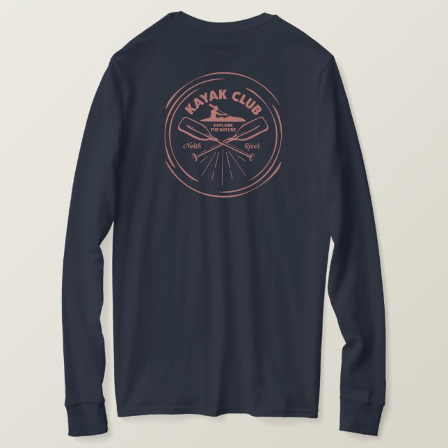 Kayak Club T-Shirt (Design Rückseite)