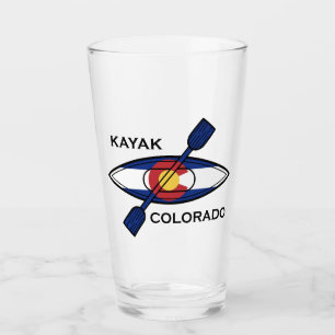 Kayak Colorado Flag Glas