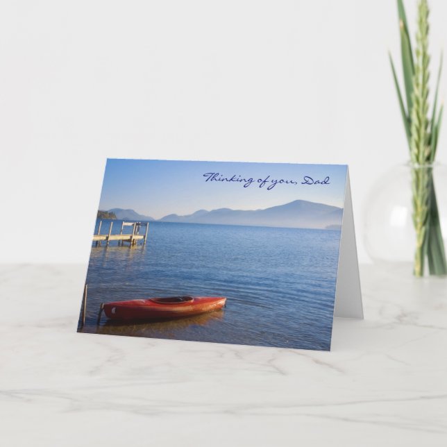 Kayak, denkt an euch, Vater Karte (Vorderseite)