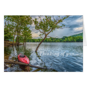 Kayak Flottant Sur Table Rock Lake Penser À Vous