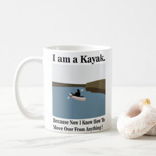 Kayak Kanufahren Paddeln Kaffeetasse