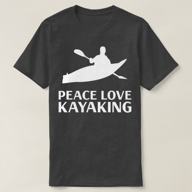 Kayak Kayaking 1 (2) T-Shirt (Design vorne)
