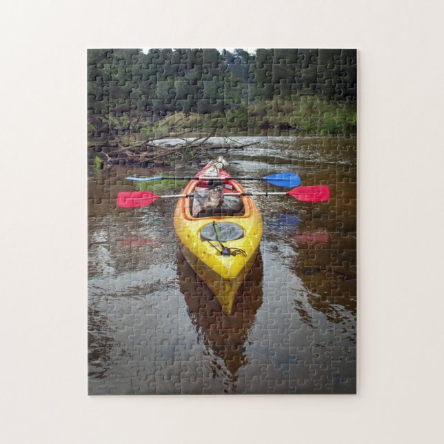 Kayak Nature Scenic Landscape Jigsaw Puzzle (Vertikal)