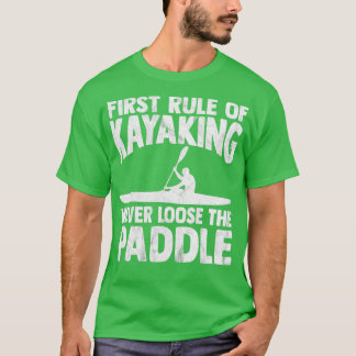 Kayak Paddling White Water Rowing Kajakboot 3 T-Shirt