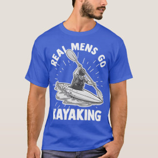 Kayak Pensioner White Water Rudern Weißes Wasser 3 T-Shirt