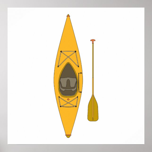 kayak poster (Vorne)