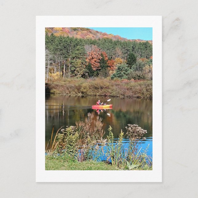 Kayak Ride Postkarte (Vorderseite)