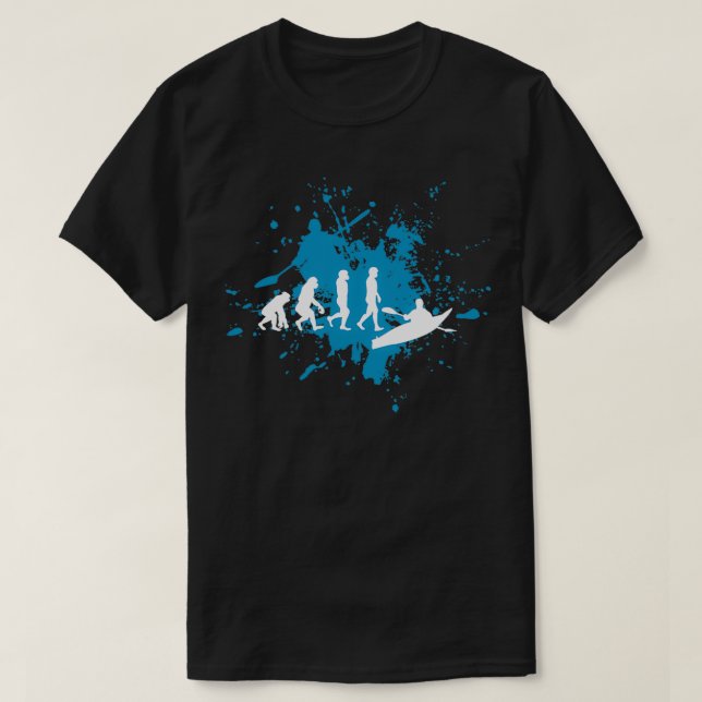Kayak Rowing 1 T-Shirt (Design vorne)