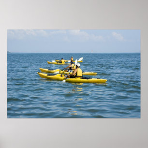 Kayak Trip Print Poster