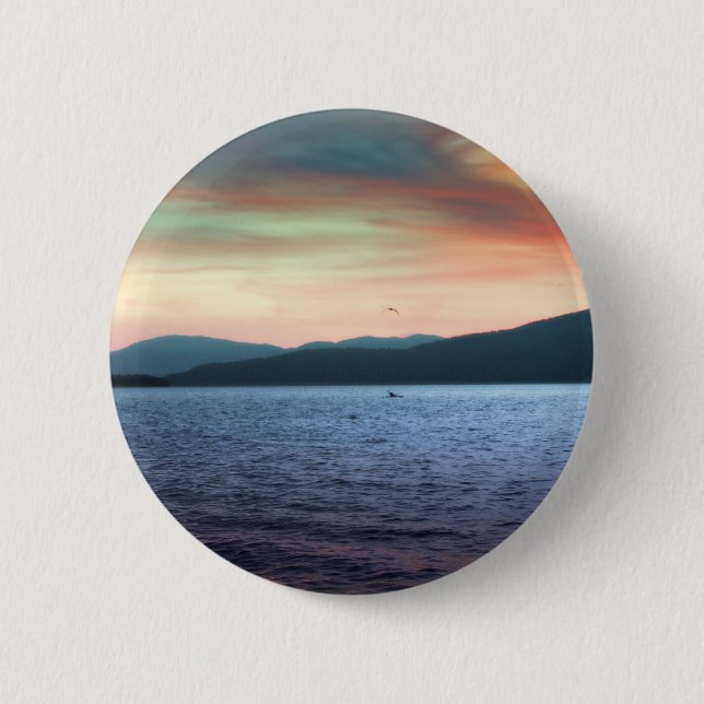 Kayak und Gull Return Button (Vorderseite)