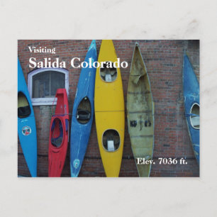 Kayak Wall Postkarte