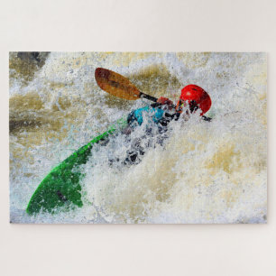 Kayak Whitewater Adrenalin Rush - 20x30
