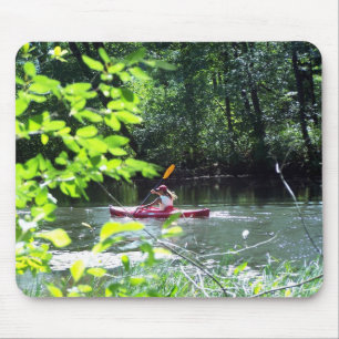 Kayaker Mousepad