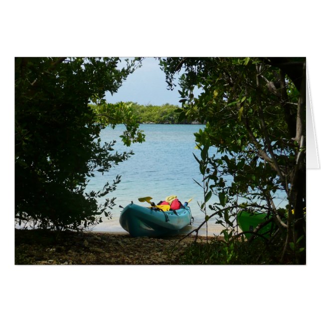 Kayaking aux îles Virgin (Devant horizontal)
