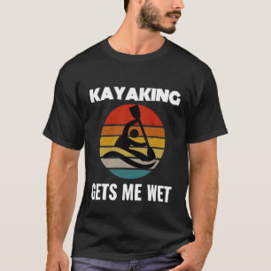 Kayaking bekommt mich feuchtes Shirt Kayak Kayaker