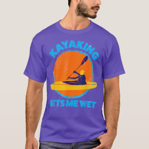 Kayaking bringt mich nass Funny Halloween  T-Shirt