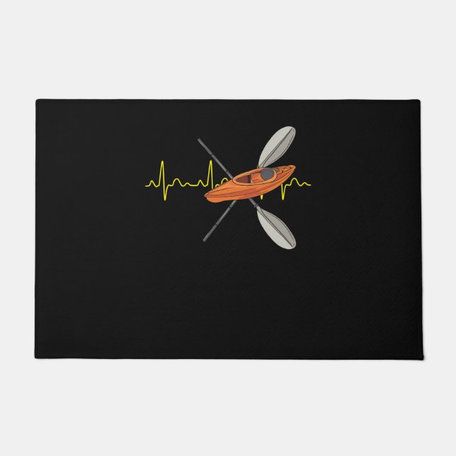 Kayaking Canoeing Fußmatte (Vorderseite)