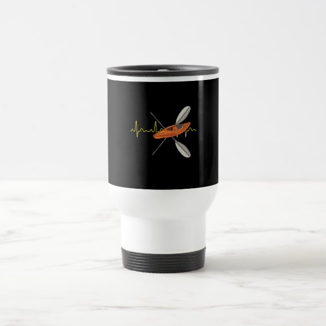 Kayaking Canoeing Reisebecher (Mittel)