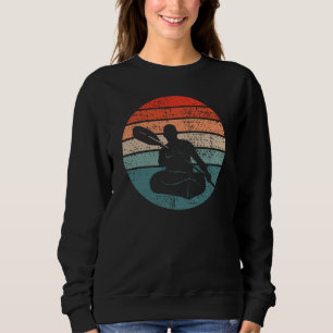 Kayaking Canoeing Retro Sweatshirt