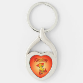 Kayaking Chick #5 Schlüsselanhänger