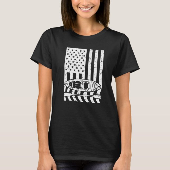 Kayaking For Men Women Kayak Fishing T-Shirt (Vorderseite)