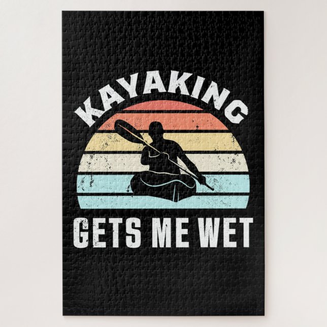 Kayaking fühlt sich wohl (Vertikal)