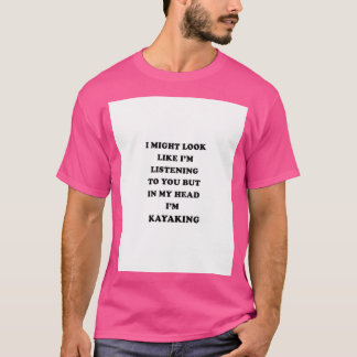 Kayaking Geschenk für Männer Frauen Grafik T-Shirt