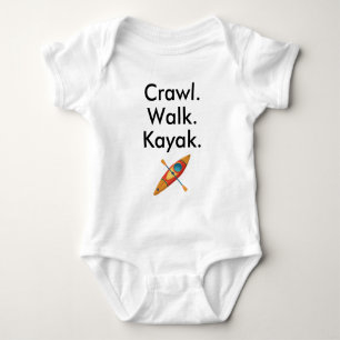 Kayaking-Geschenk für Neugeborene, Kajaksport im W Baby Strampler