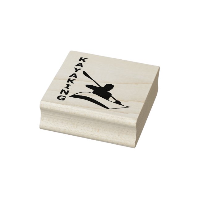 Kayaking Gummistempel (Stempel)