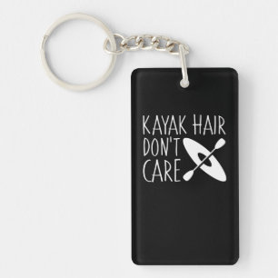 Kayaking Haar interessieren sich nicht Schlüsselanhänger