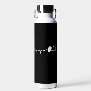 Kayaking Heartbeat Trinkflasche