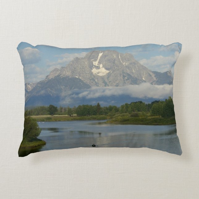 Kayaking in Grand Teton Nationalpark Dekokissen (Vorderseite)