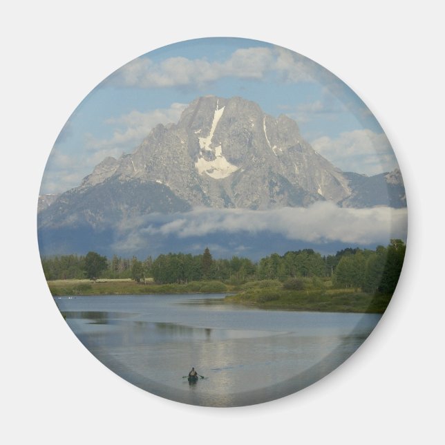 Kayaking in Grand Teton Nationalpark Magnet (Vorne)