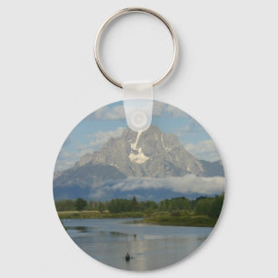 Kayaking in Grand Teton Nationalpark Schlüsselanhänger