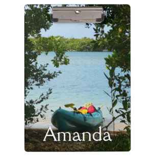 Kayaking in St. Thomas - US-Jungfrau Klemmbrett