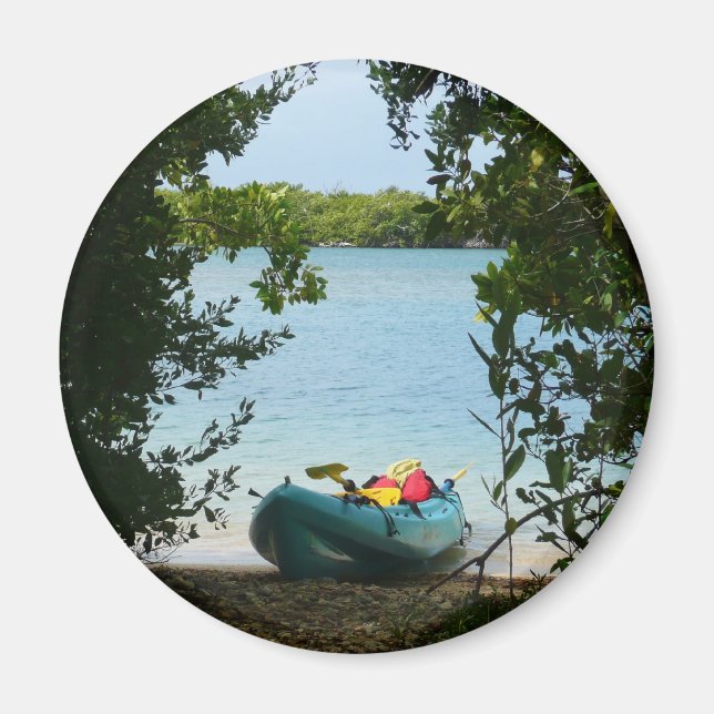 Kayaking in St. Thomas - US-Jungfrau Magnet (Vorne)