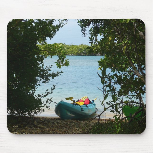 Kayaking in St. Thomas - US-Jungfrau Mousepad (Vorne)