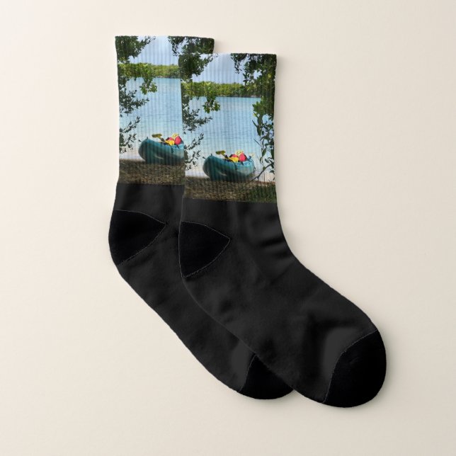 Kayaking in St. Thomas - US-Jungfrau Socken (Paar)