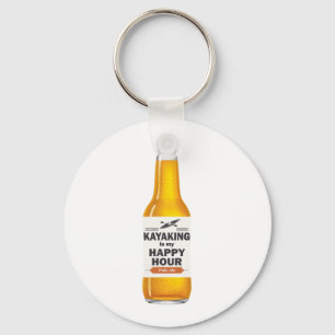 Kayaking ist meine Happy Hour Schlüsselanhänger
