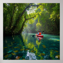 Kayaking Jungle River