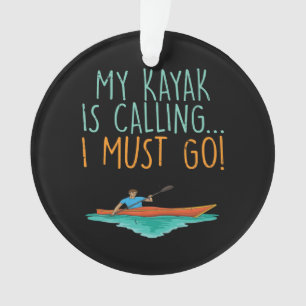 Kayaking Kayak-Geschenk Ornament