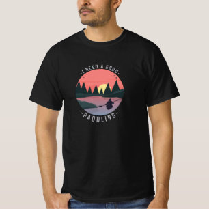 Kayaking Kayak Paddling T-Shirt